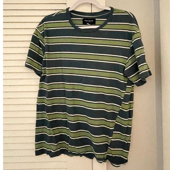 Pacsun Los Angeles Men's Short Sleeve T-Shirts Crew Neck Multicolor Size Large - Picture 1 of 3